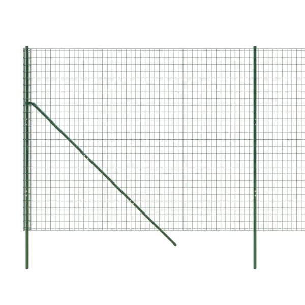 trådhegn 1,6x25 m galvaniseret stål grøn