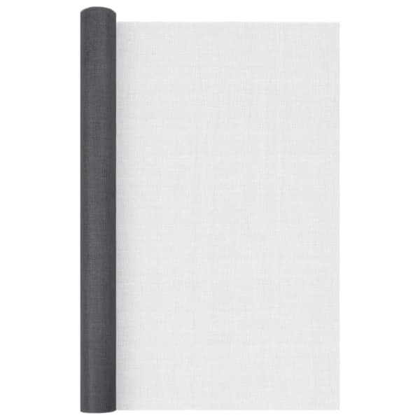 Insektsnät glasfiberplast 112x2000 cm grå