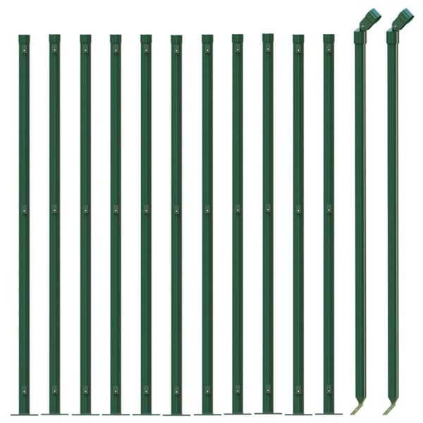 Verkkoaita laipalla vihreä 1,1x25 m