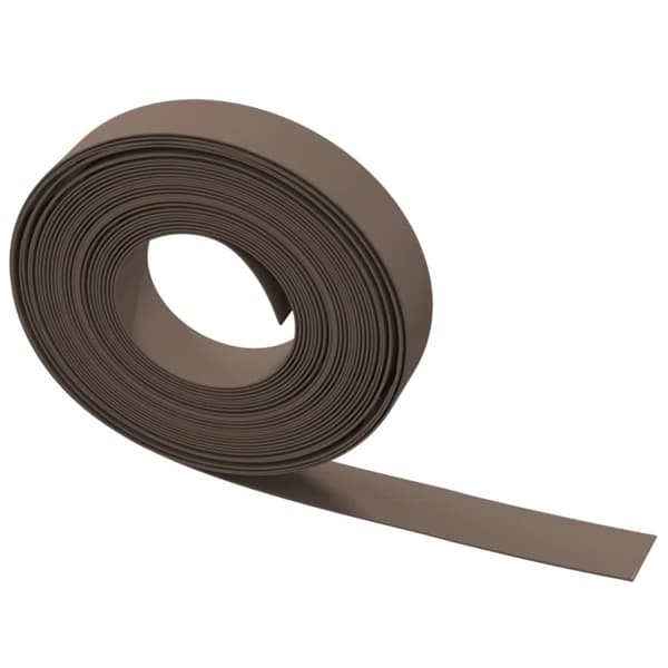 Rabattkant brun 10 m 10 cm polyeten