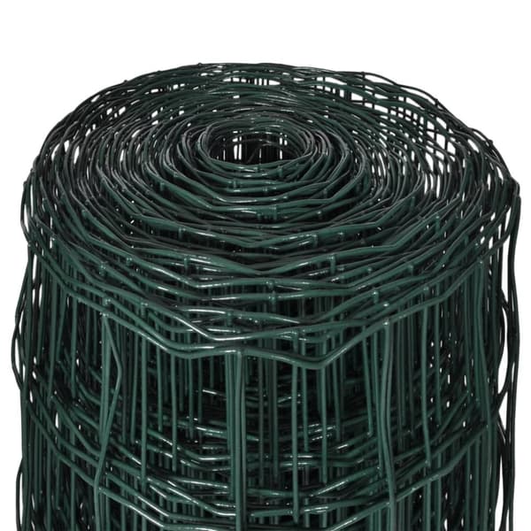 eurohegn 10 x 1,5 m stål grøn