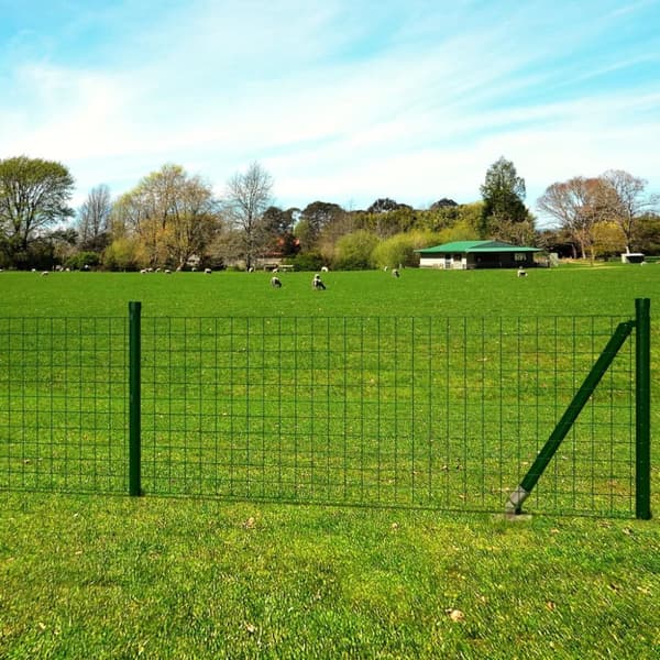 Eurofence stål 10 x 1,5 m grön