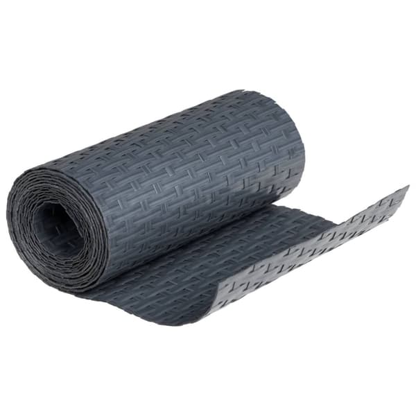Parvekesuojat 10 kpl antrasiitti 255x19 cm polyrottinki