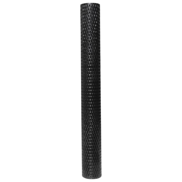 altanafskærmning 400x80 cm polyrattan sort