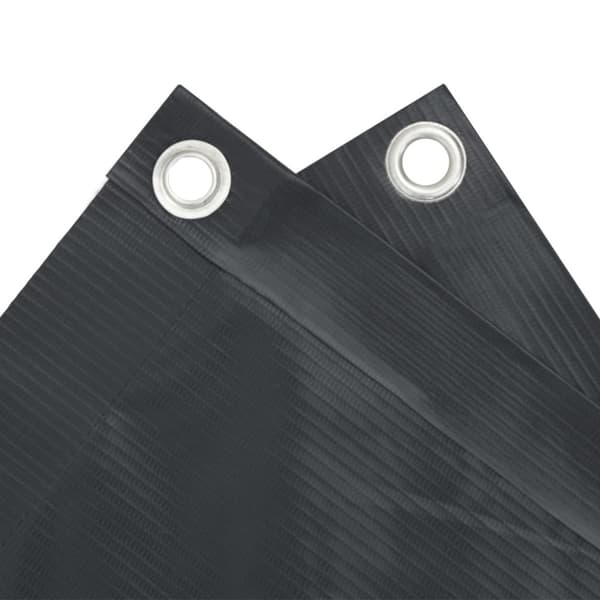 altanafskærmning 700x120 cm PVC antracitgrå