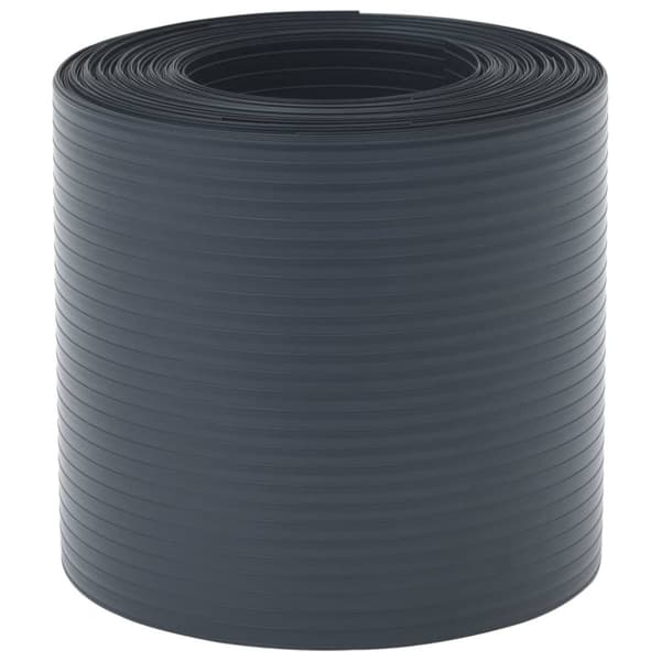 Puutarhan yksityisyydensuojat 10 kpl musta 252,5x19 cm PVC