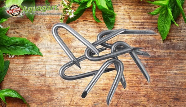 7 kg Fäktningstaplar U-formade häftklamrar Viltstängsel Skogsstängsel Fäktning