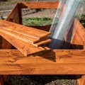 Pikkukuva 7 / 9: 100 m x 1 m Lintulanka Metalliverkko