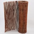 Pikkukuva 4 / 8: Aquagart Willow matto 5 m x 90 cm I Privacy matto pajusta Luonnollinen yksityisyyden suoja puutarhoihin