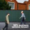 Miniatyrbillede 5 af 5: Privatlivsskærmhegn, kraftigt PVC-materiale, størrelse 1,5x10M, effektiv skygge-løsning