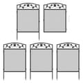 Miniatyrbillede 1 af 2: Havehegn, Holdbar Metal Konstruktion, Attraktiv Sort Design,sort