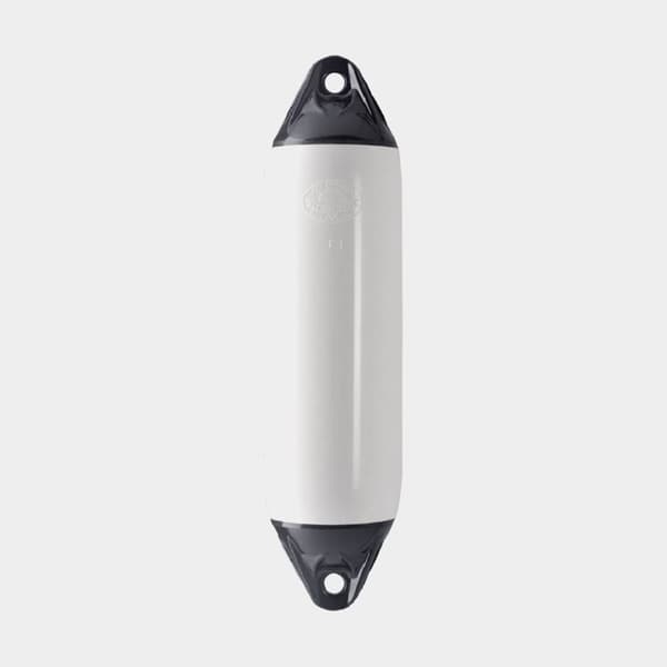 Fender Polyform F01S, 37 cm, Ø13 cm, vit med svart topp