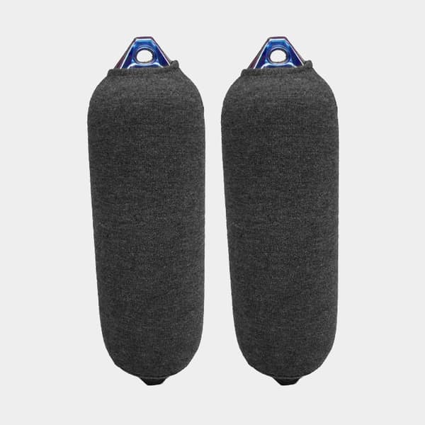 Fenderskydd till cylinderfender Fendequip, 45 x Ø12 cm (Majoni Star 1), antracit, 2-pack