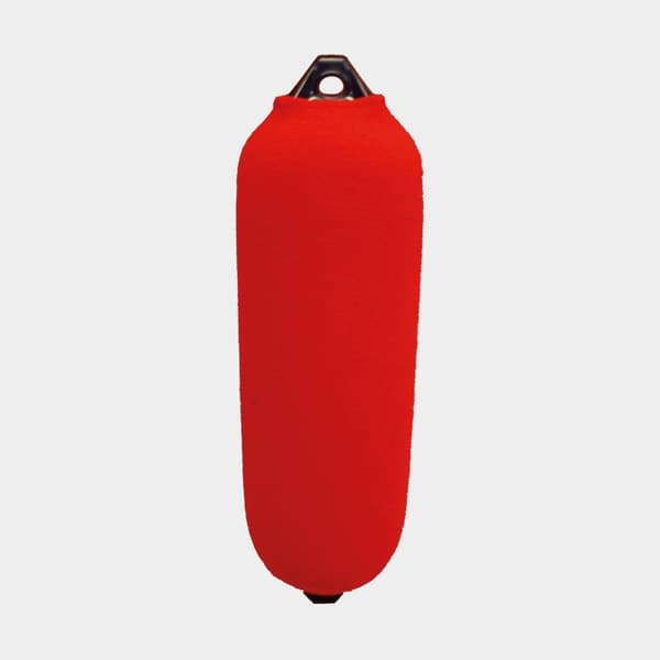 Fenderskydd till cylinderfender Fendequip, 45 x Ø12 cm (Majoni Star 1), röd, 2-pack
