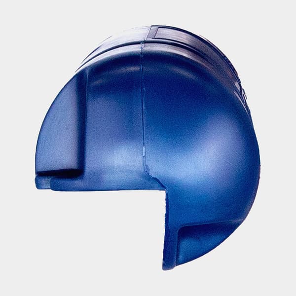 Bryggfender Plastimo Bumper 3/4, 18 x 40 cm, rak, blå