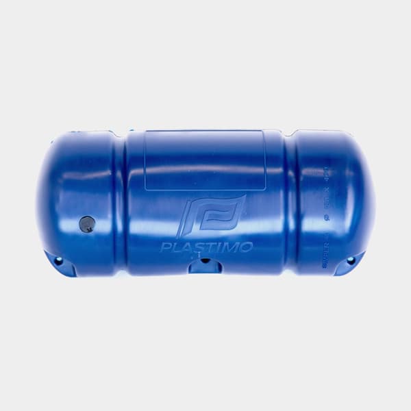 Bryggfender Plastimo Bumper 3/4, 18 x 40 cm, rak, blå