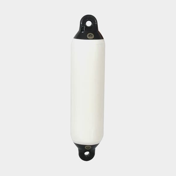 Fender Dan-Fender Heavy Duty 822, 63.5 cm, Ø20 cm, vit med svart topp