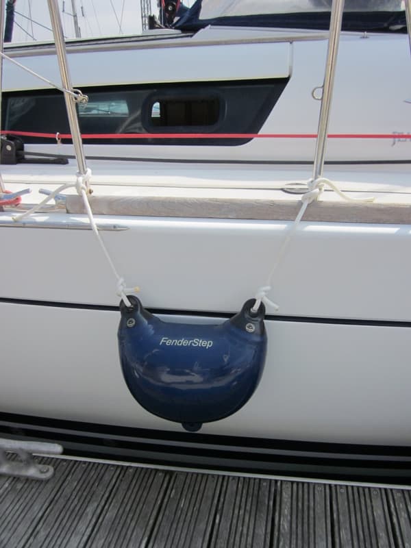 Stegfender Dan-Fender FenderStep 1513, 1 steg, 40 x 40 cm, marinblå