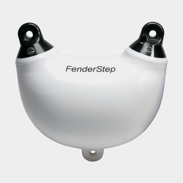 Stegfender Dan-Fender FenderStep 1513, 1 steg, 40 x 40 cm, vit