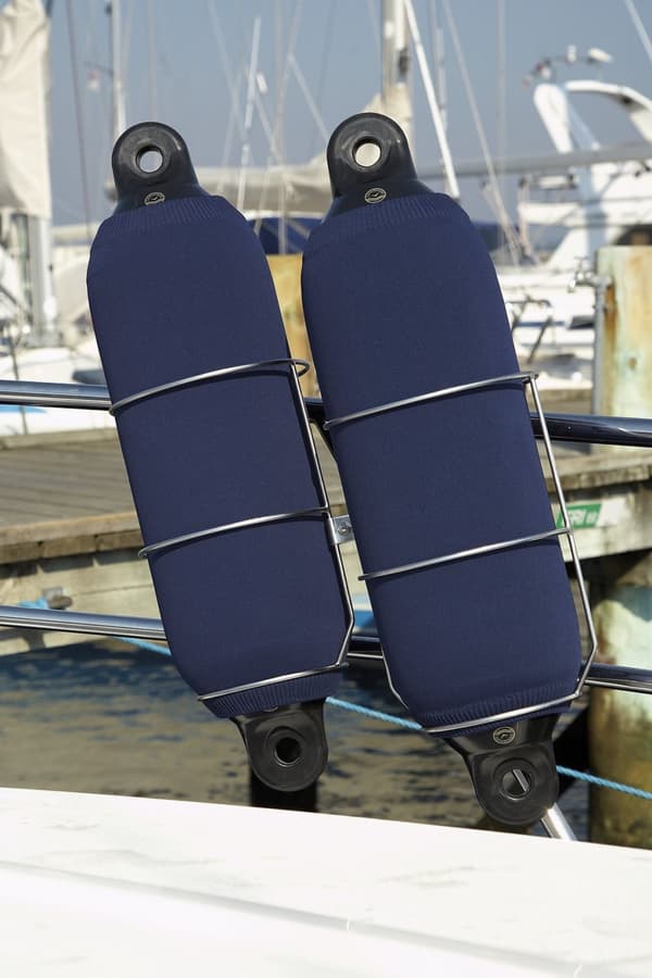 Fenderskydd till klotfender Dan-Fender, 64 x Ø48 cm (Dan-Fender B60), marinblå