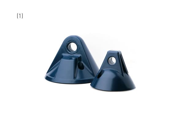 Klotfender Castro A-2HD, Ø34 cm, marinblå