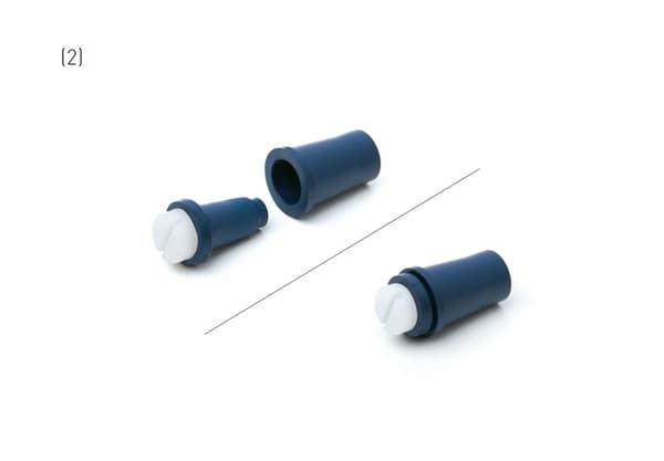 Klotfender Castro A-6HD, Ø85 cm, vit