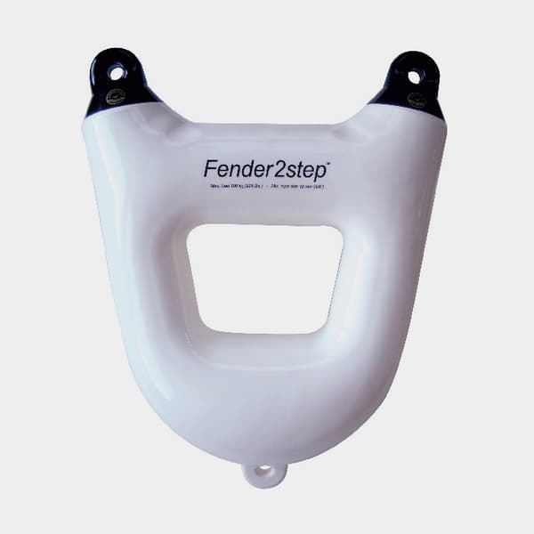 Stegfender Dan-Fender FenderStep 1522, 2 steg, 56 x 45 cm, vit