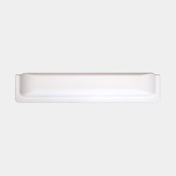 Fenderlist / bryggfender Dan-Fender Pontoon Straight, 49 x 10 x 6 cm, rak, vit