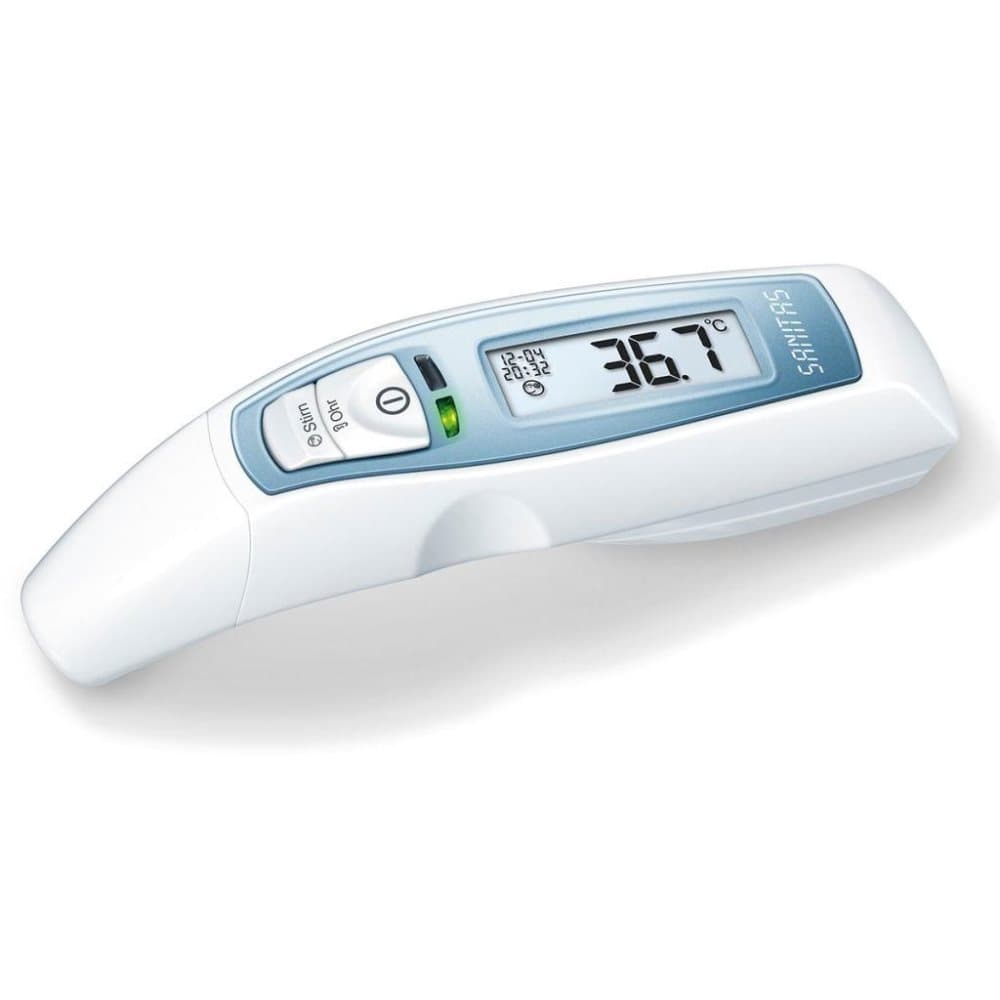 Sanitas 6-i-1 Multifunksjonelt termometer SFT 65 hvit