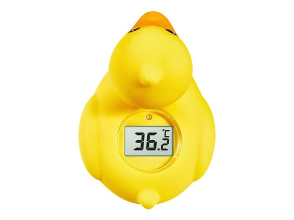 TFA Ducky - Babybadtermometer - sladdlös - gul