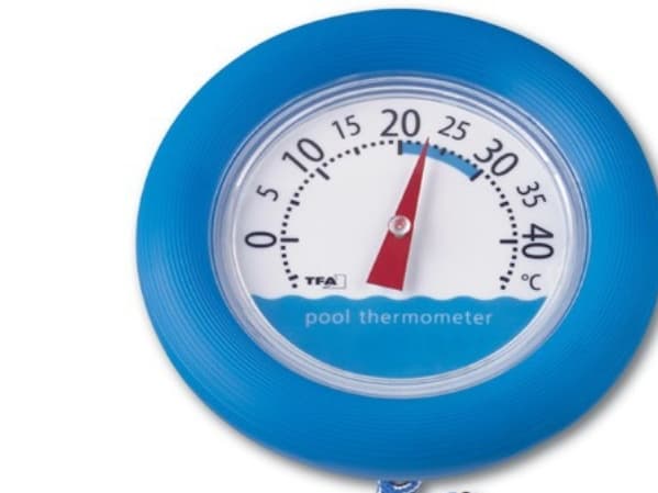 TFA Poolwatch - Termometer - analog - blå