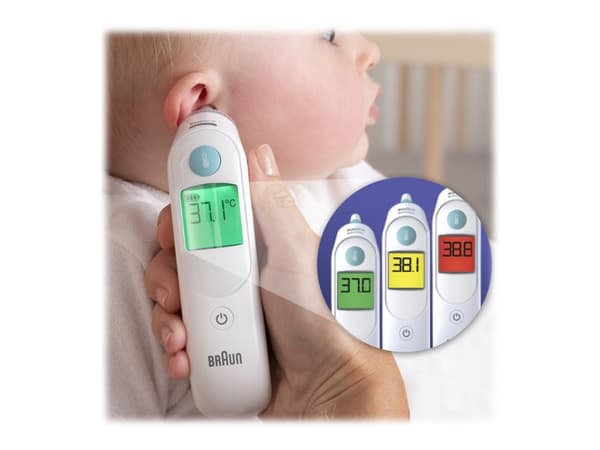 Braun Irt 6515 Thermoscan 6 Infrapunainen kliininen lämpömittari