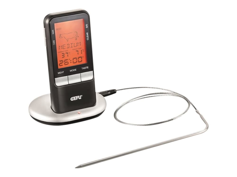 GEFU HÄNDI - Köttermometer - för ugn, till barbequegrill, för grill