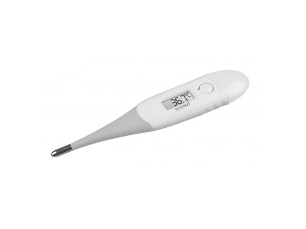 Medisana 23410, Kontakttermometer, Grå, Hvit, Underarm, Knapper, 32 - 42,9 °C, 1 stykker