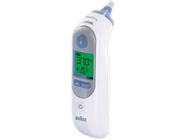 Braun IRT 6520 Thermoscan 7 Infrapunalämpömittari Esilämmitetty mittauskärki