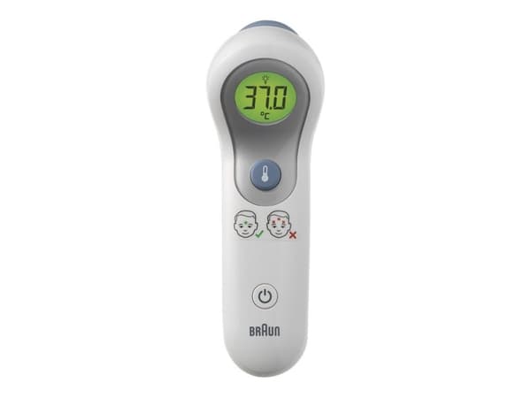 Braun Termometer BNT300WE, Beröringsfri + beröring