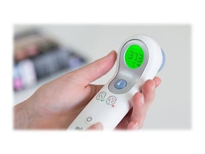 Braun Termometer BNT300WE, Beröringsfri + beröring