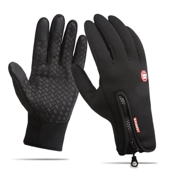 INF 1 par klassiske efterår/vinter berøringsskærmshandsker Anti-Slip Vindtætte Vandtætte XL