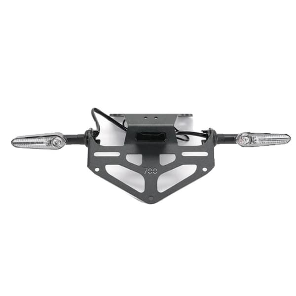 Motorcykel Bagbrakett, Nummerpladeholder, CNC Aluminium