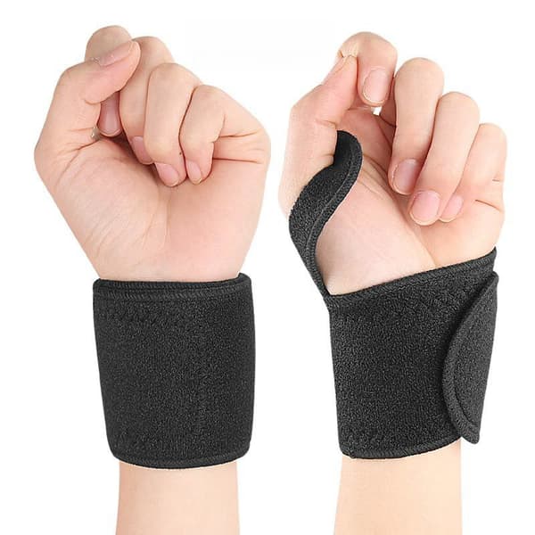 Handledsstöd med Magneter Svart