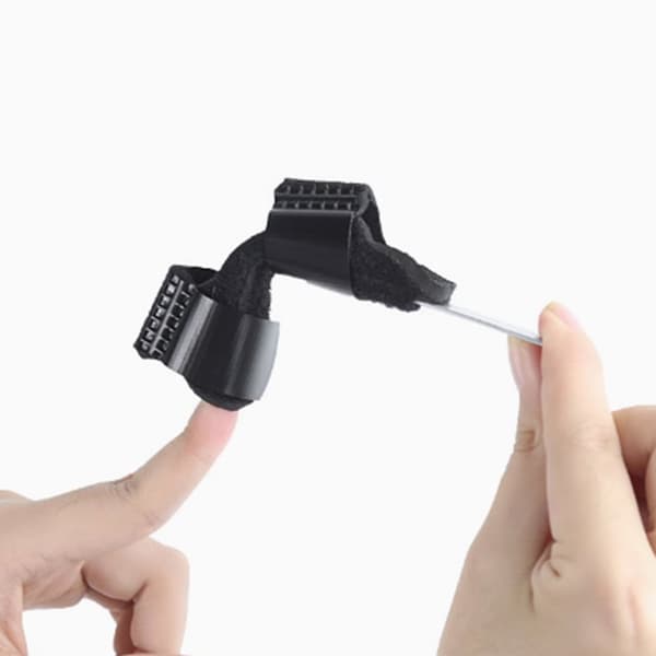 INF Fingerstøtte / fingerskinne med velcro