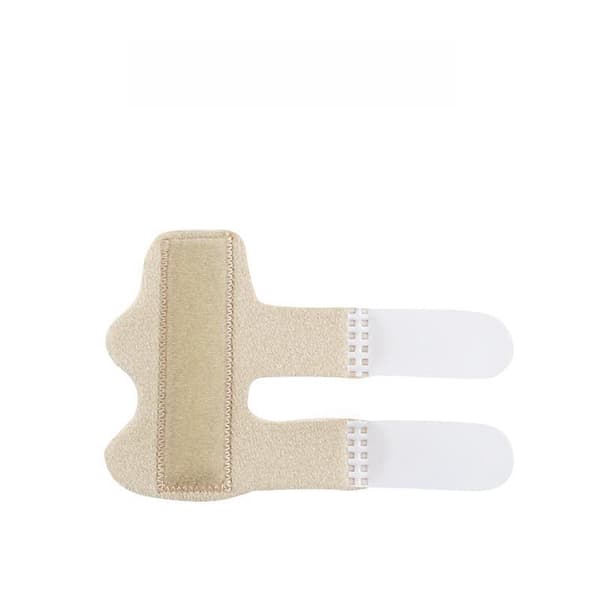 INF Fingerstøtte / fingerskinne med velcro Gul