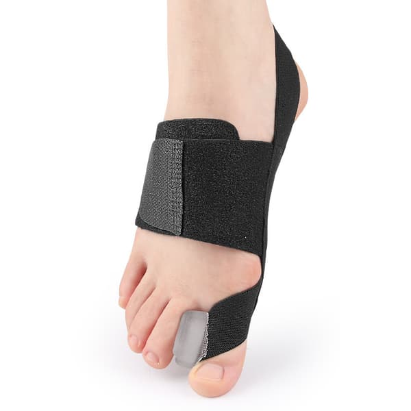 INF Buestøtte med tåseparator og støtdempende metatarsal innersåle Sort L