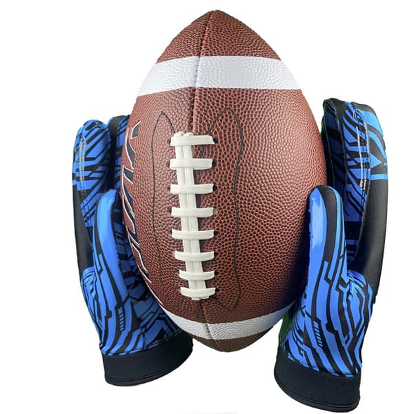 INF Rugby Gloves - Sininen | Parannettu pito ja suojaus