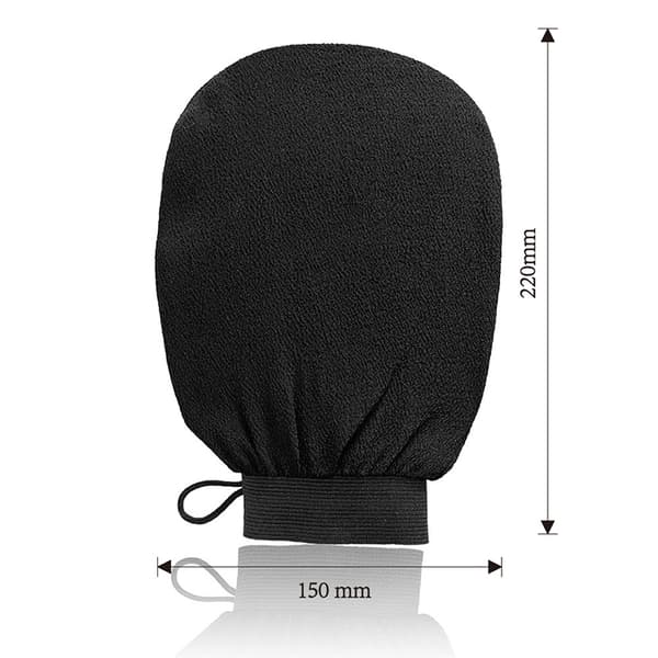 INF Eksfolierende Tanning Mitt - Sort