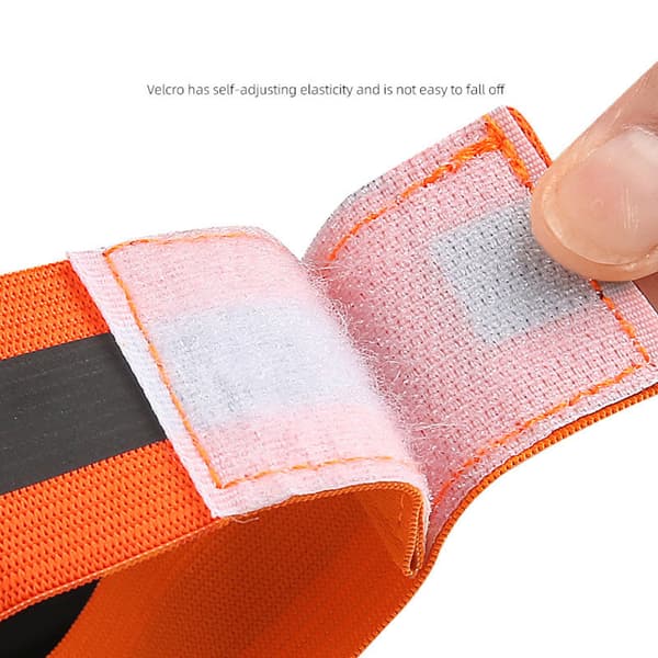 INF Reflekterande armband - förbättrad synlighet för nattsäkerhet (4-pack)