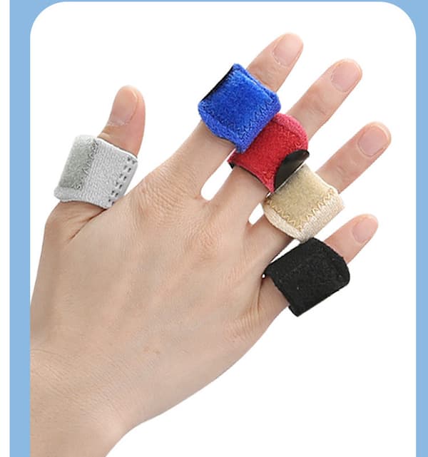 INF 5 Pack Justerbar Finger Splint Support Brace
