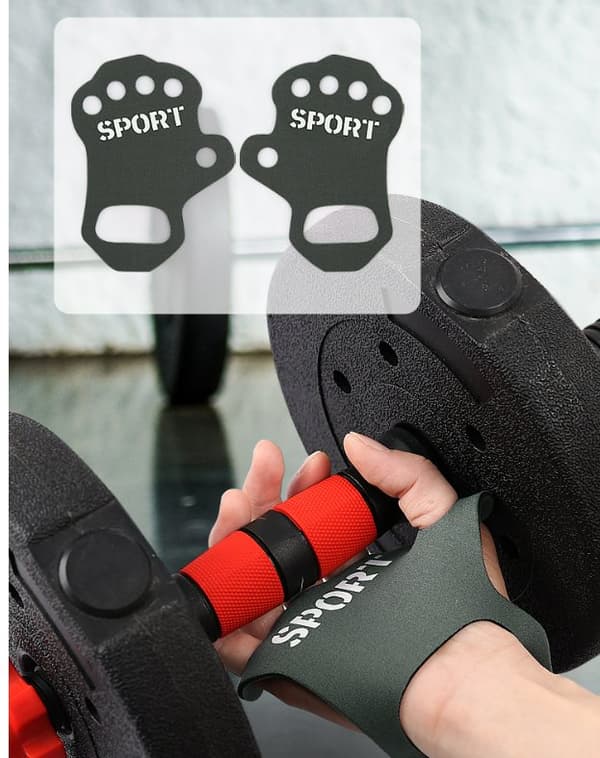 INF Skyddande träningshandskar för tyngdlyftning, Crossfit och Fitness