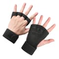 Miniatyrbillede 4 af 4: INF Sorte XL Sports Cykelhandsker: Solbeskyttelse & Touchscreen  L