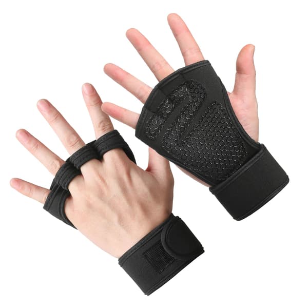INF Sorte XL Sports Cykelhandsker: Solbeskyttelse & Touchscreen L